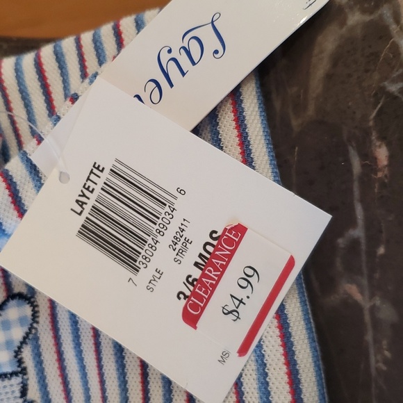 First Impressions Blue Boys Bear Romper Play Wear. Size 3/6 month. - Picture 6 of 6